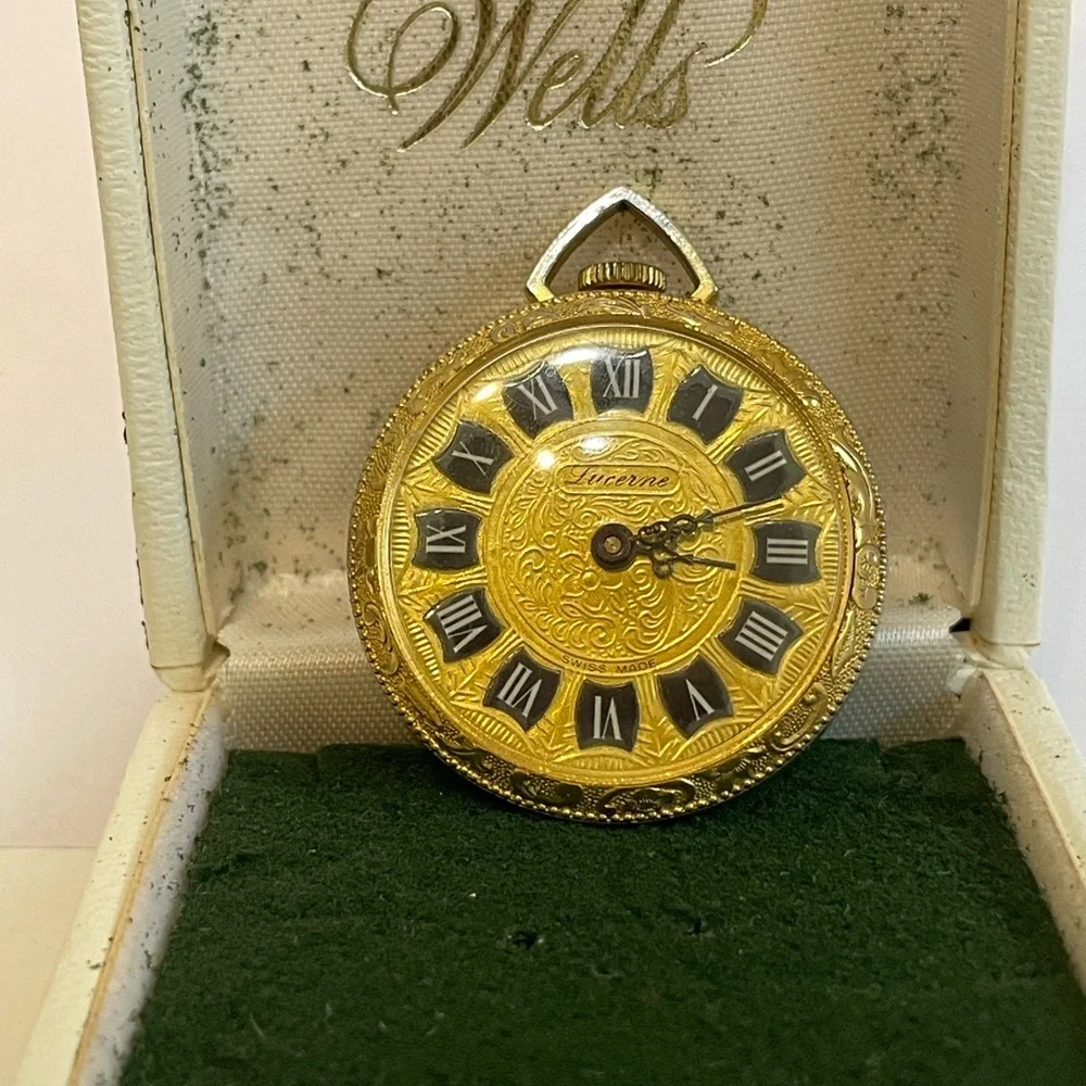 Lucerene-Vintage- Swiss Made - Pocket Watch / Pendant